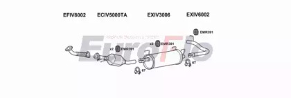 Система выпуска ОГ EuroFlo IVDAI23D 7007B